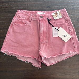 Sincerely Jules  Frayed Jean Shorts